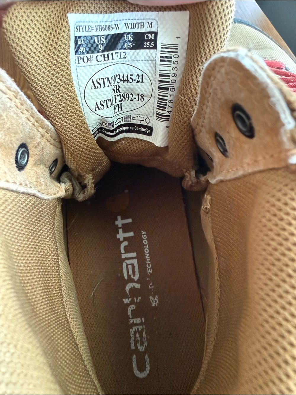 Carhartt Hiking Boots - Picture 3 of 4